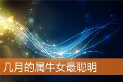 几月的属牛女最聪明