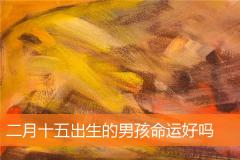 二月十五出生的男孩命运好吗